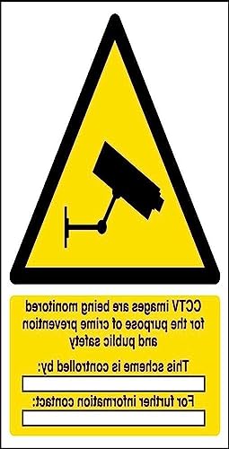 VSafety 6E052AN-W "CCTV Images Are Being Monitored" Warning... - Maison & Cuisine Amazon Royaume-Uni à 2.04€