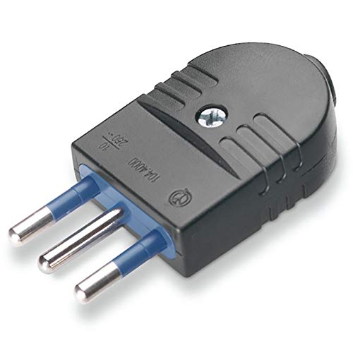 Scame azzurra – Spina con uscita assiale serie azzurra 2... - Bricolage & Outils Amazon Italie à 1.02€