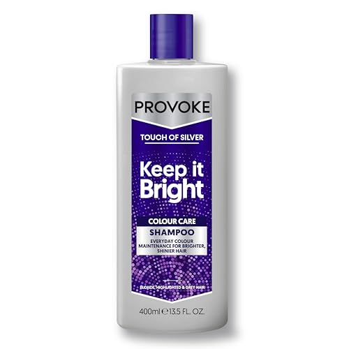 PROVOKE Touch Of Silver Colour Care Shampoo 400 ml , Daily... - Beauty & Fragrances Amazon UK à 1.80€