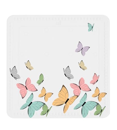 Kleine Wolke Farfalle, Tappetino da Doccia, 55 x 55 cm... - Animalerie Amazon Italie à 28.55€