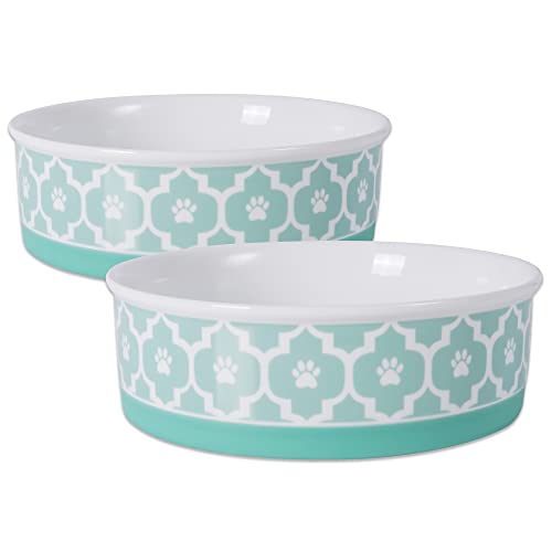 Bone Dry Lattice Collection Pet Bowl & Canister, Grande... - Animalerie Amazon Italie à 11.29€