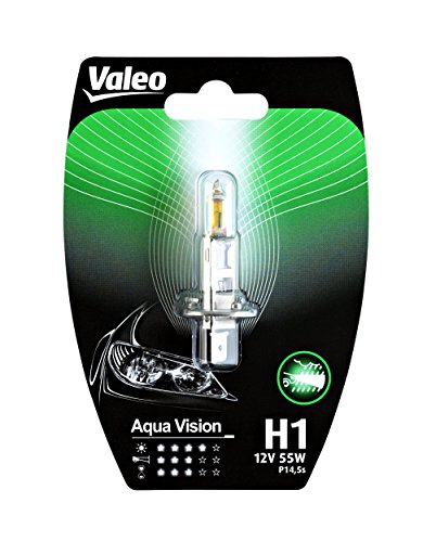 Valeo Ampoule Halogène AQUA VISION 32506 H1 55W lot de 1 - Bricolage & Outils Amazon France à 8.87€