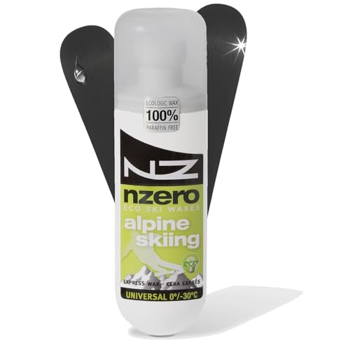 NZERO – Organic fast wax for downhill skiing | Easy apply... - Sports & Fitness en promo à 10.49€