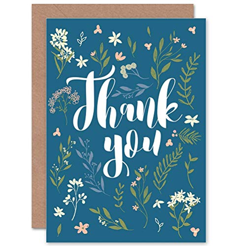 Wee Blue Coo THANK YOU CARD - FLORAL FLOWERS PRETTY... en promo à 5,82€ (-34%) sur Amazon FR
