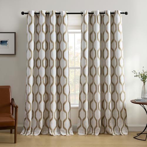 Elrene Home Fashions Renzo Ikat Geometric Room-Darkening... - Maison & Cuisine Amazon Royaume-Uni à 13.72€