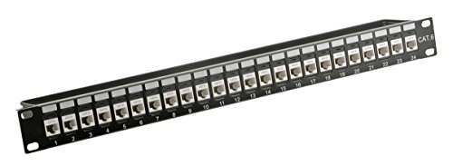 Prystel U6HP - Patch Panel C-6 UTP de 1U con 24 Conectores - Home & Kitchen Amazon Spain à 27.52€