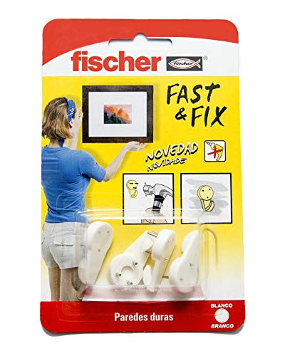 Fischer - Fixez des Tableaux Sans Trous ni Clous. Accrochez... - Bricolage & Outils en promo à 3.48€