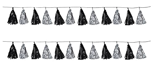 Beistle 59927-BKS Metallic Tassel Garland New Year's Eve... - Nouvelle promo Amazon à 5.53€