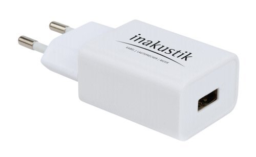 IN - AKUSTIK Adattatore AC con connessione USB - Bianco - Tech & Electronics Amazon Italy à 19.86€