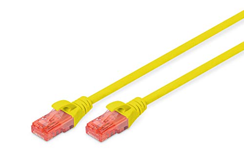 DIGITUS Câble LAN Cat 6-2m - RJ45 Câble réseau - UTP non... - Animalerie en promo à 2.49€