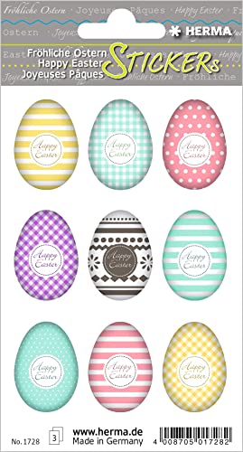 HERMA 1728 Lot de 27 autocollants de Pâques « Set d'œufs... en promo à 1,89€ (-55%) sur Amazon FR