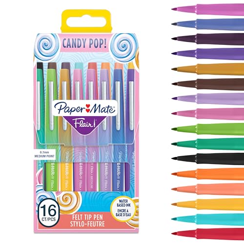 Paper Mate 2061395 Penna con Punta in Feltro - Fournitures Bureau Amazon Italie à 12.93€