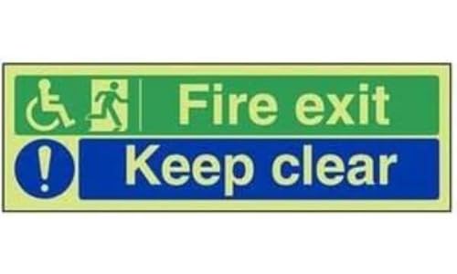 vsafety 14035bp-g Fire Exit Sign De Roue, chaise Fire... - Auto & Moto Amazon France à 23.50€