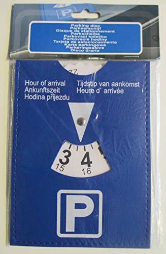 KFZ Auto Parkscheibe, Lederoptik, Blau, flexibel, 11 x 15... - Auto & Moto Amazon Allemagne à 1.24€