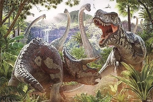David Penfound Dinosaurier Kampf Maxi Poster,61 x 91.5 cm - Maison & Cuisine en promo à 4.25€