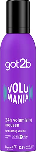 got2b Volumania 24h Volumising Mousse 250 ml, Hair Styling... - Beauty & Fragrances Amazon UK à 2.26€