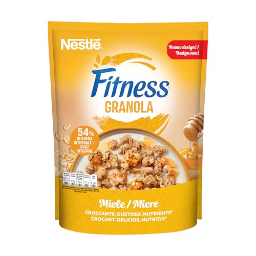 FITNESS Granola Miele con Avena e Cereali Integrali 300g - Sports & Fitness en promo à 2.09€