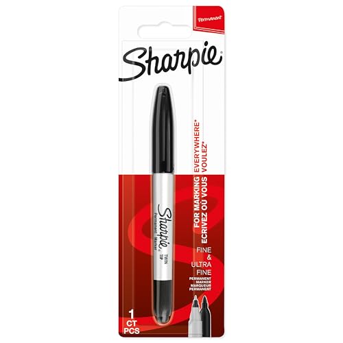 Sharpie Twin Tip Permanent Marker | Fine & Ultra-Fine... - Amazon Royaume-Uni à 2.21€