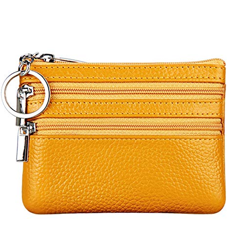 Monedero de Piel auténtica para Mujer con Llavero... - Amazon Spain à 5.18€