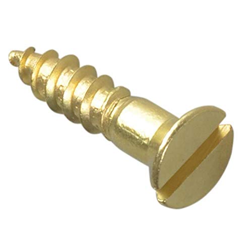 ForgePack Wood Screws - Solid Brass | 3/4" x 8 | Solid... - Maison & Cuisine Amazon Royaume-Uni à 3.95€