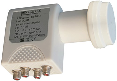Lnb Universel Quad - UST404 - High-Tech & Électronique en promo à 21.63€