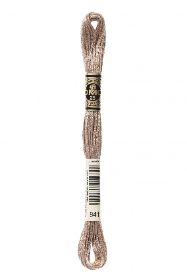 DMC Hilo de bordado de algodón trenzado 841 – por madeja - Loisirs Créatifs Amazon Espagne à 1.99€