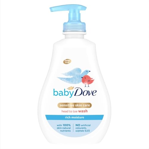 Baby Dove Rich Moisture Head To Toe Wash, 400ml - Bébé & Puériculture Amazon Allemagne à 6.06€