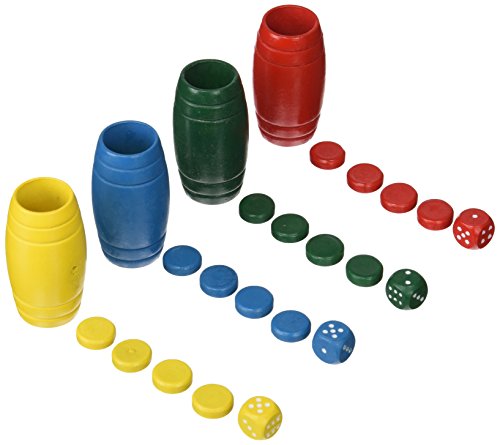 Aquamarine Games – Fiches Ludo 4 Joueurs Bois (cP031) - Jouets & Jeux en promo à 8.98€