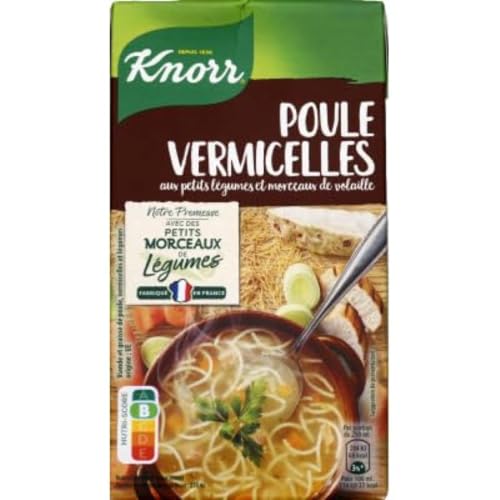 Knorr Soupe Secret de Grand-Mère Poule Vermicelles aux... - Animalerie Amazon France à 3.85€