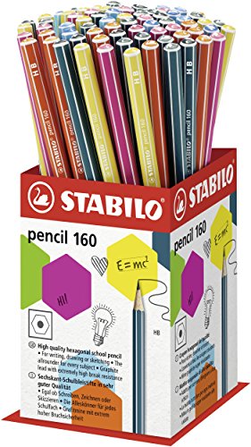Crayon graphite HB - STABILO pencil 160 - Godet de 72... - Loisirs Créatifs Amazon France à 15.54€