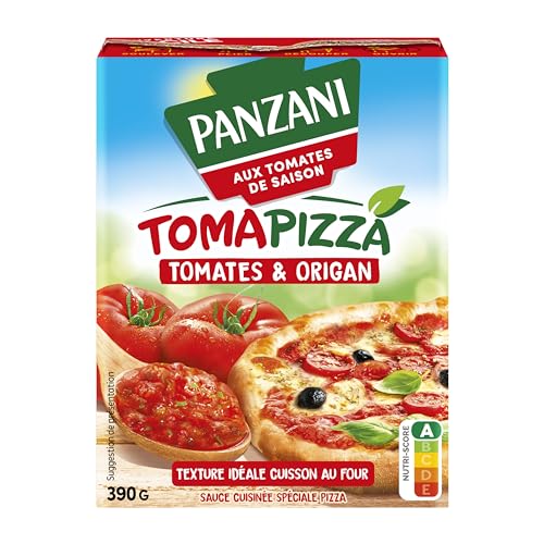 Panzani Salsa Tomapizza Tomapizza Tomate y Origan, 390 g - Épicerie en promo à 2.78€