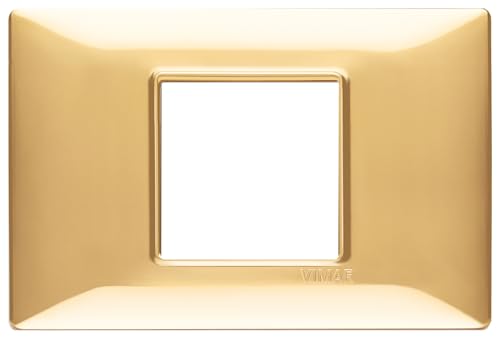 VIMAR série plat – Plaque 2 module central or Bril. en promo à 15,88€ (-52%) sur Amazon FR