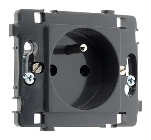 Zenitech Prise 16A 2+T Nu - Noir - Clarys - Bricolage & Outils Amazon France à 2.50€