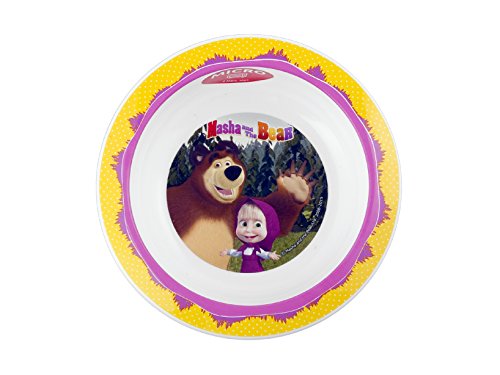 HOME 8053102 Masha&Orso Fondo Cm16,5 Tafelservice, 12-er Set - Maison & Cuisine en promo à 8.98€