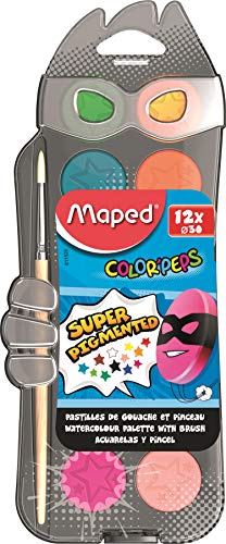 Maped Farbe 'Peps Superheld Aquarellfarbe (12 Stück)... - Bon plan à 3.30€