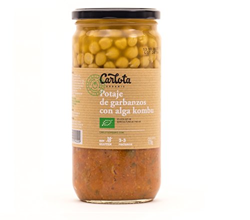 POTAJE DE GARBANZOS con alga kombu 720g. ECO SG - Home & Kitchen Amazon Spain à 5.82€