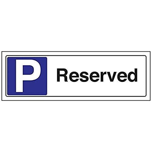 V Safety 74036AX-R Reserved Parking Sign - Landscape... - Home & Kitchen Amazon UK à 2.39€