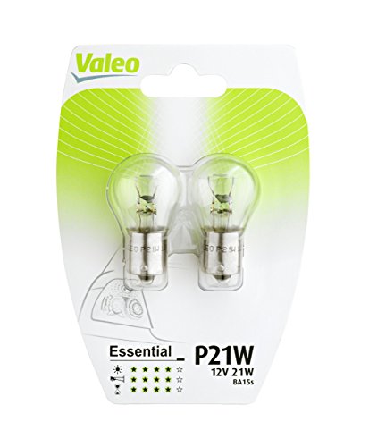 Valeo Bombilla halógena ESSENTIAL 32106 P21W (x2) - Auto & Moto en promo à 1.98€