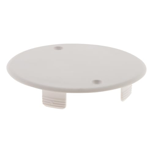 Zenitech Couvercle pour boîte Rond Ø80mm sans vis Blanc - Bricolage & Outils Amazon France à 1.90€