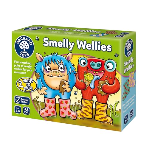 Orchard Toys Smelly Wellies - Jeu éducatif pour enfants de... - Jouets & Jeux en promo à 9.66€