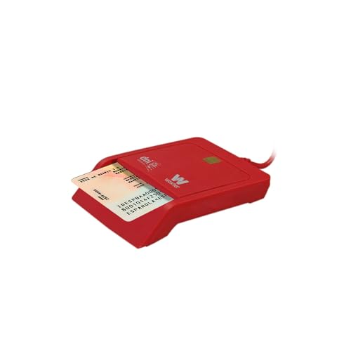 Woxter Lector DNI Electrónico Rojo - Lector de DNI... - Tech & Electronics Amazon Spain à 9.90€