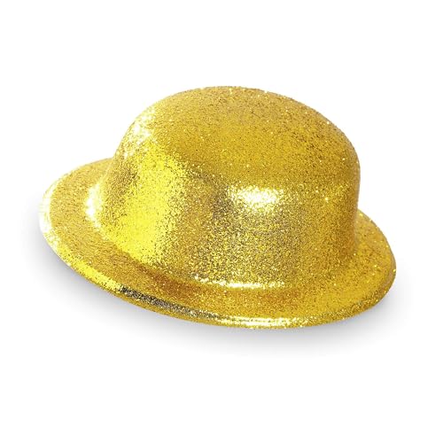 WIDMANN - Bombetta Glitter Unisex-Adult, Oro, Taglia Unica... - Maison & Cuisine en promo à 2.70€