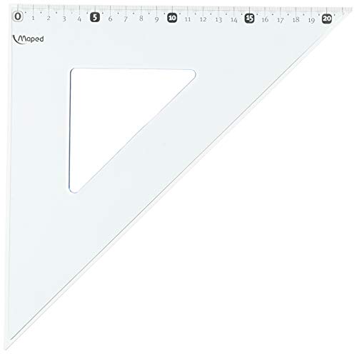 Maped Squadra Cm 32 45° Infrangibile - Fournitures Bureau Amazon Italie à 1.54€