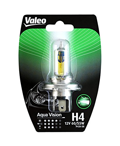 Valeo Bombilla halógena AQUA VISION 32514 H4 60/55W (x1) - DIY & Tools Amazon Spain à 5.72€
