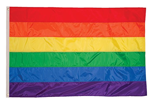 In the Breeze 5 Piedi da 8 Piedi Rainbow Bandiera – Rainbow... - Musique & Instruments en promo à 62.18€