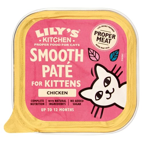 Lilys Kitchen Complete Kitten Food, 85 g, Pack of 19 - Maison & Cuisine Amazon Royaume-Uni à 10.43€