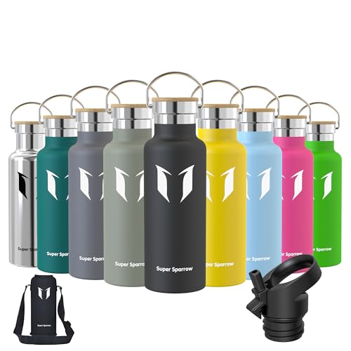 Super Sparrow Stainless Steel Water Bottle Kids - 500ml... - Sports & Fitness en promo à 14.95€