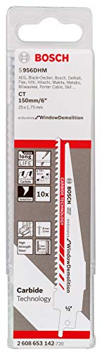 Bosch Professional 10 Stück Säbelsägeblatt S 956 DHM... - DIY & Tools Amazon Germany à 58.73€