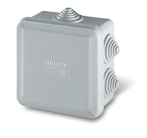 Scame scabox - Boîte dérivation série scabox diamètre 80 x... - Bricolage & Outils Amazon France à 1.30€