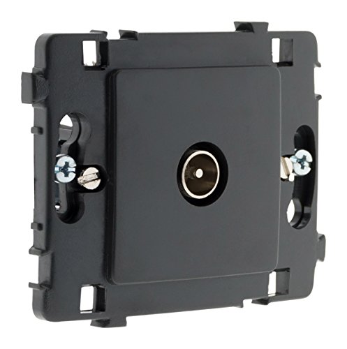 Prise TV Ø9,52 nu noir - Clarys - High-Tech & Électronique en promo à 4.90€